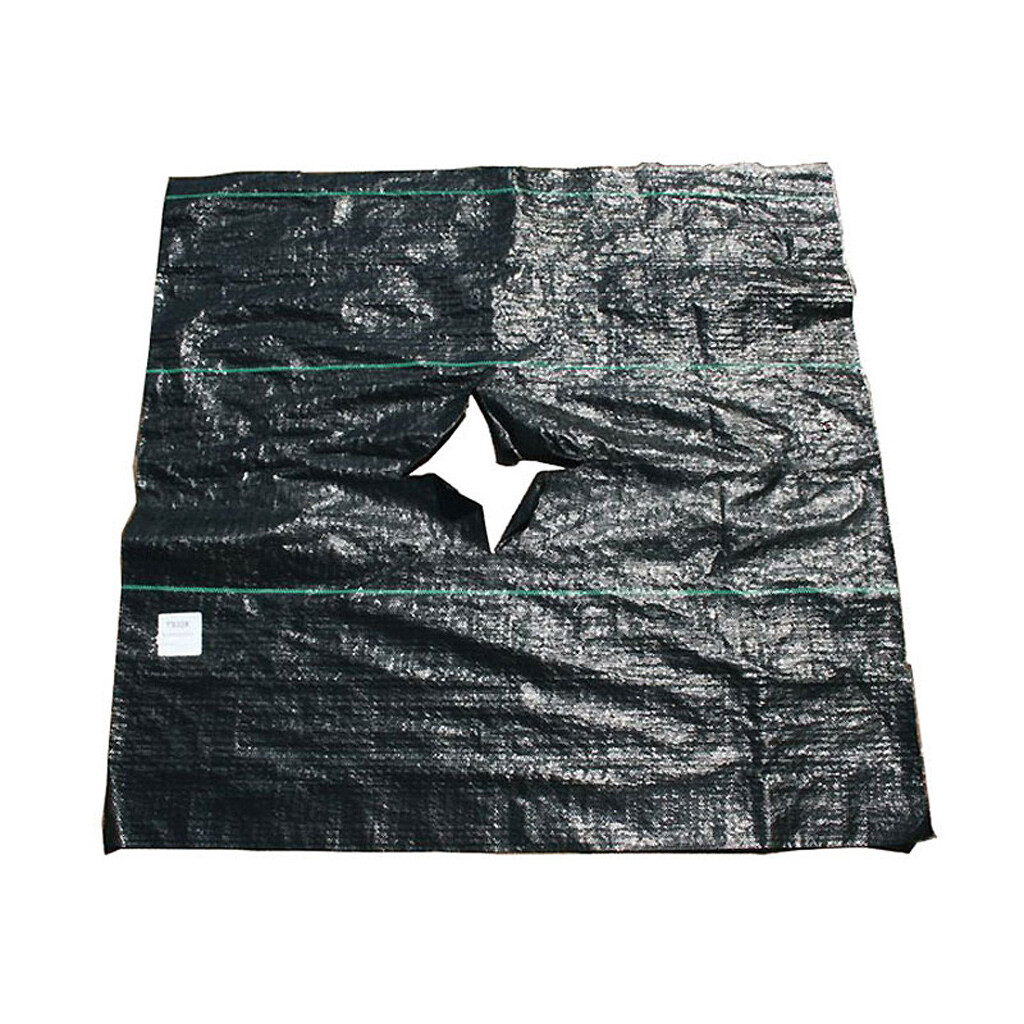 Set of 3 Tree Squares woven polypropylene fabric Home Garden Yard