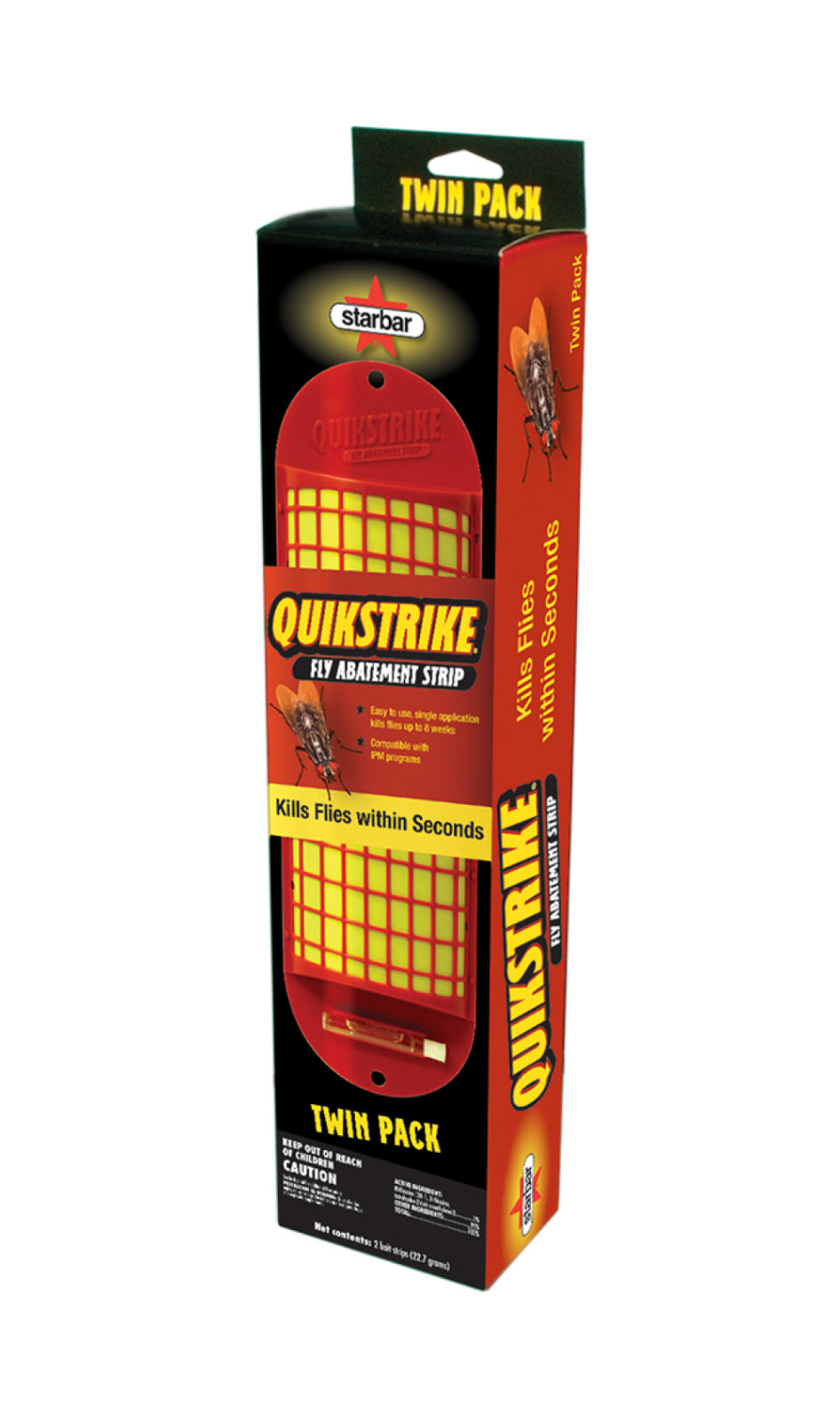 Starbar Quikstrike Fly Abatement Strip, For House Flies Twin Pack by Zoecon