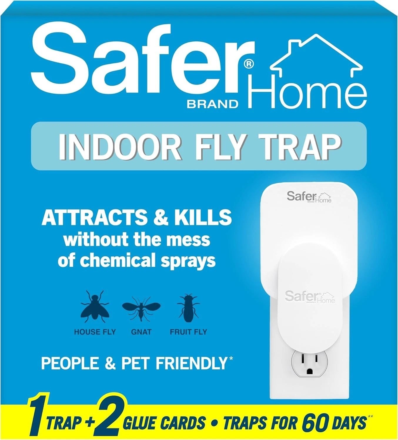 Effective Indoor Plug-In Fly Trap SH502 – 24/7 Protection with Discreet Design
