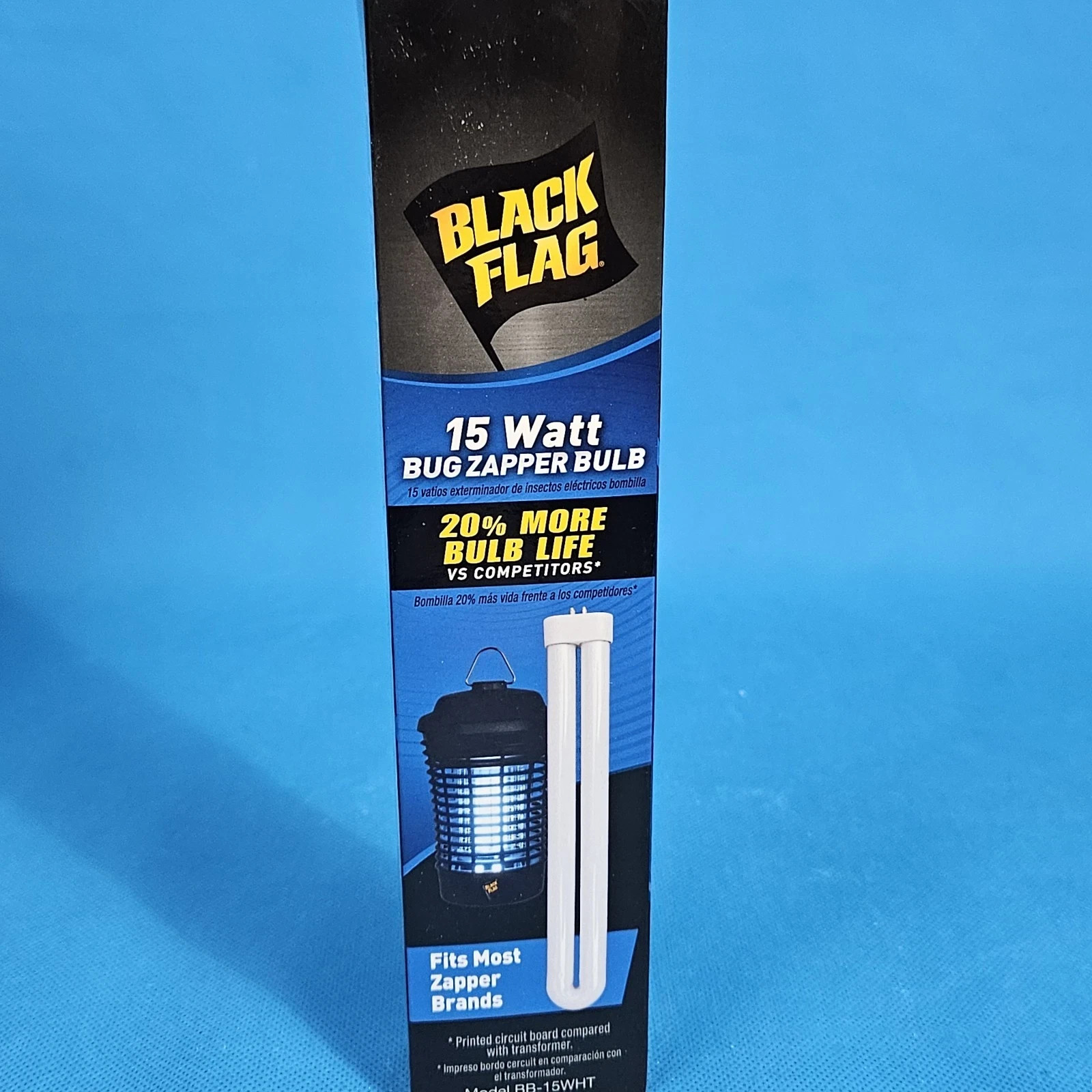 Black Flag 15W Bug Zapper Replacement Light Bulb Genuine New