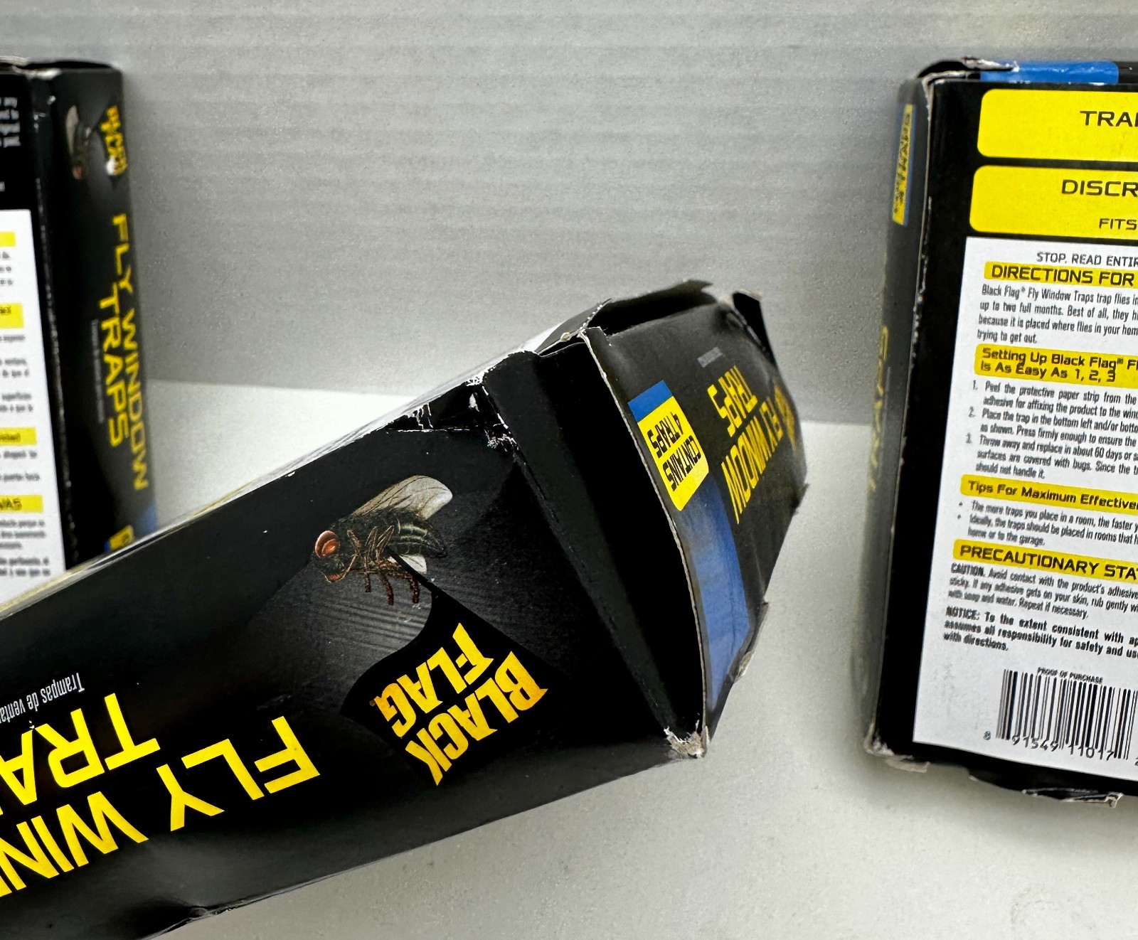 Black Flag Fly Window Traps x3 Boxes x4 Traps in Each READ