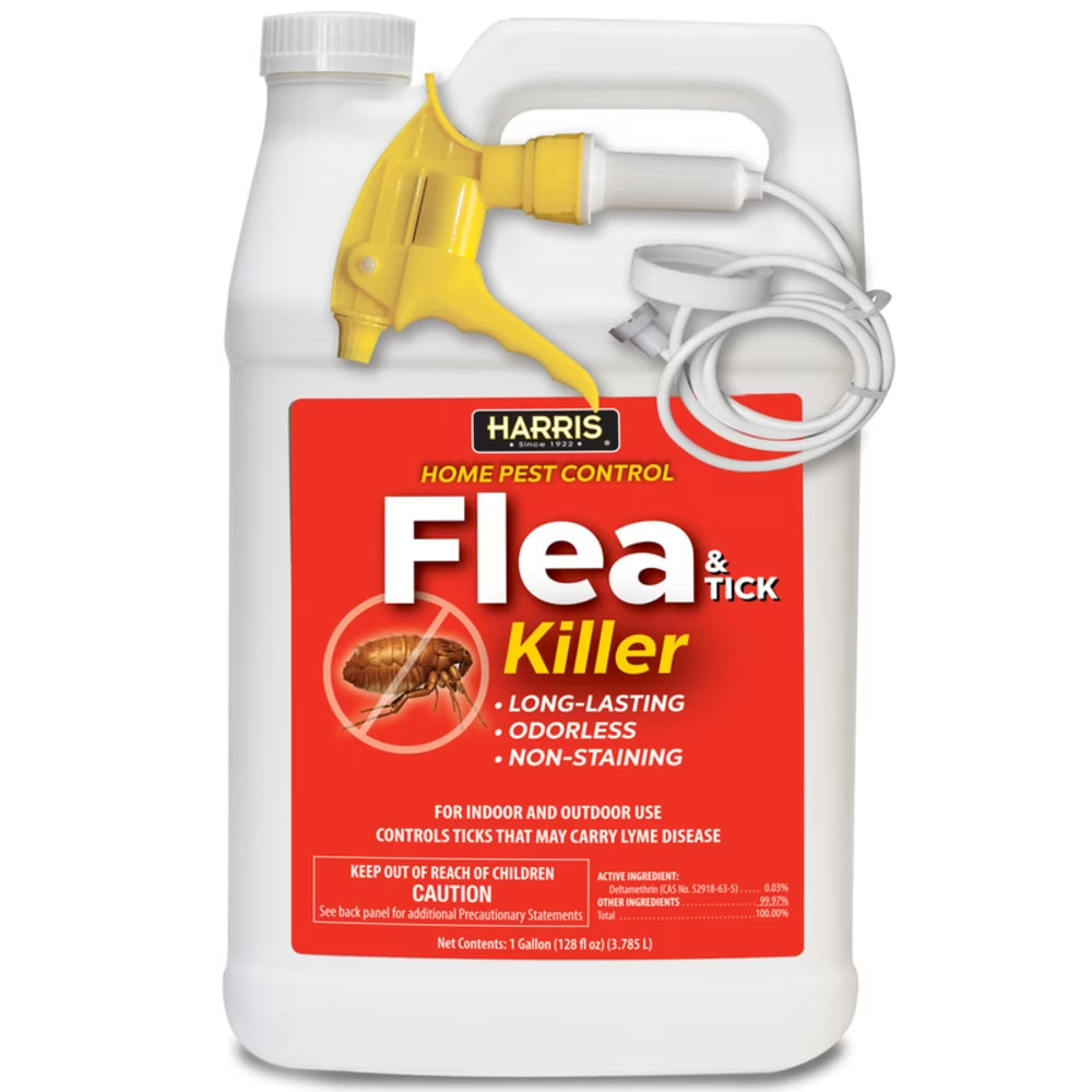 NEW! Harris Home Pest Control Flea & Tick Killer Liquid 1 gal Free Shipping