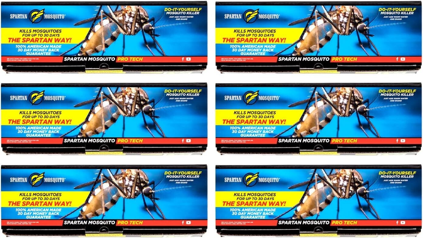 Spartan Mosquito Pro Tech, 3 Acre Pack (12 Tubes) CALIFORNIA SHIPPING PROHIBITED