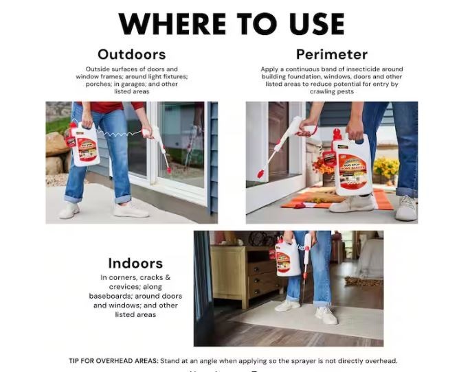 Spectracide Bug Stop Home Barrier Insect Killer � 1 Gallon Ready-to-Use