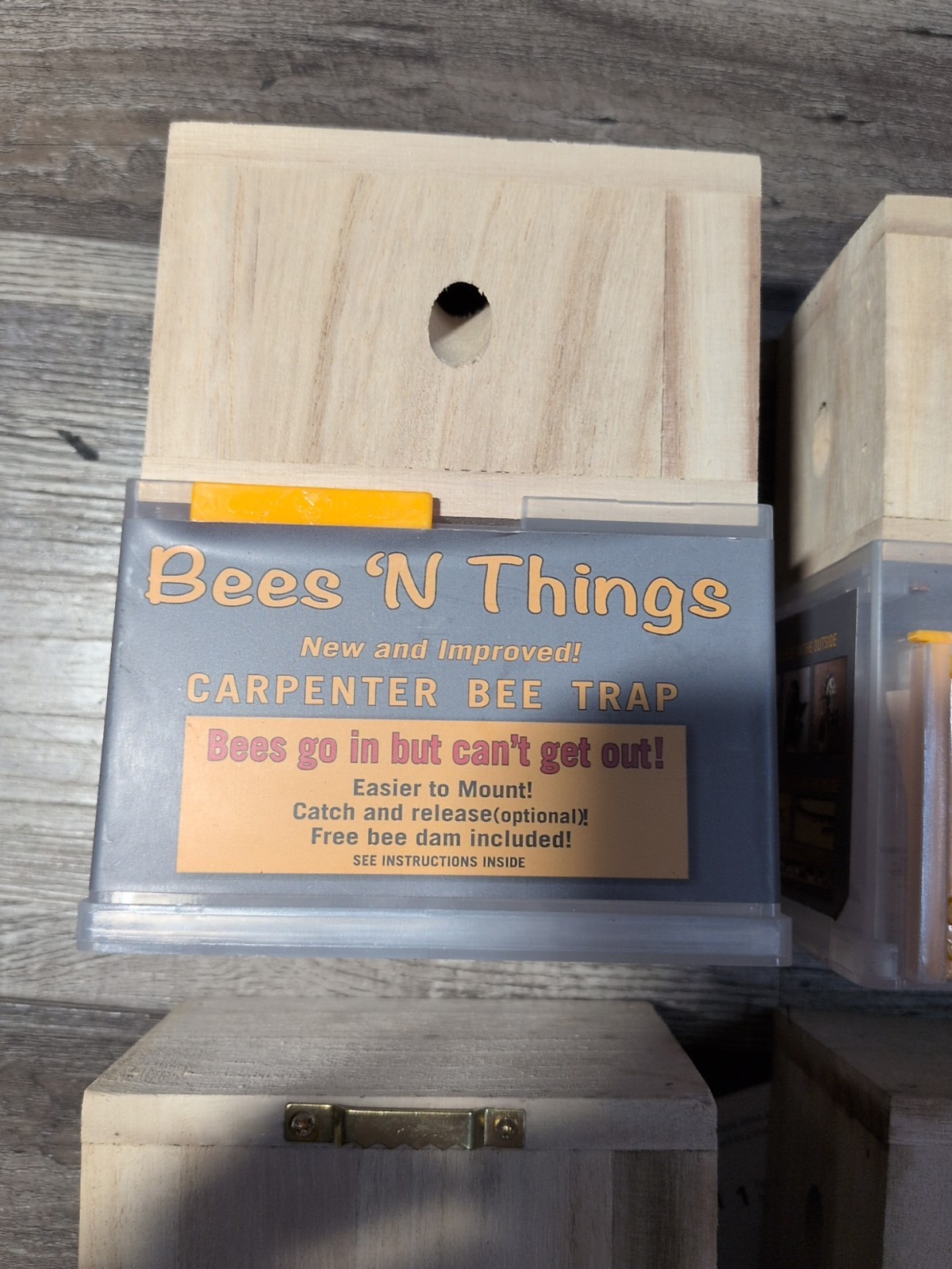 ( LOT OF 6 ) Bees ‘N Things Outdoor Hanging Carpenter Bee Trap