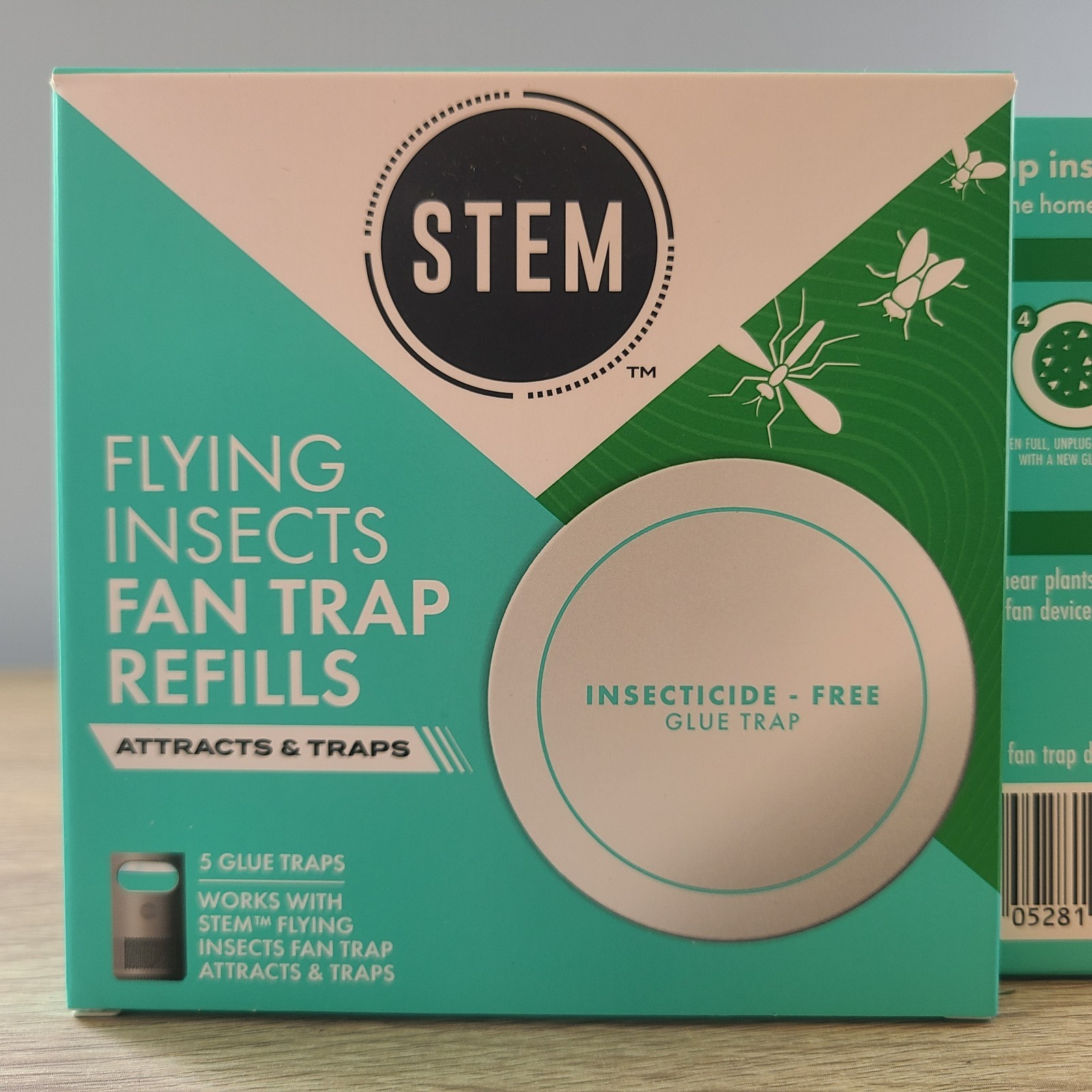 STEM Fan Trap Refills Lot of 6 (30 Glue Traps) Flying Insect Control Indoor NIP