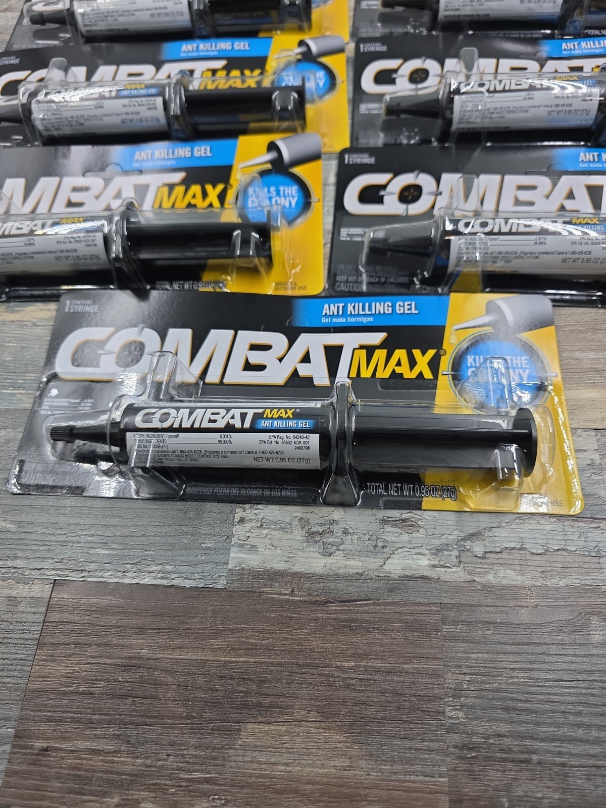 COMBAT MAX Ant Killing Gel – Kills The Colony (lot of 7)