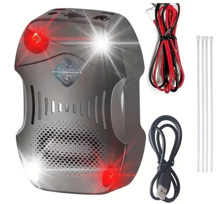 2PCS Ultrasonic Mouse Repeller Car Vehicle Rat Rodent Repellent Animal Deterrent