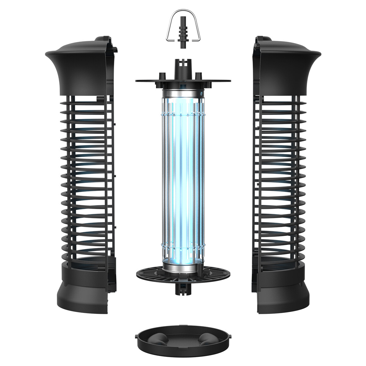 110V 6W Electric Fly Gnat Killer Lamp Pests Fly Insect Trap Mosquito Bug Zapper
