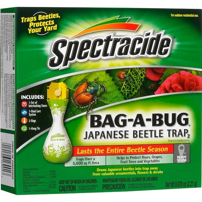 Spectracide Bag-A-Bug Japanese Beetle Outdoor Pheromone scent Bag Insect Trap