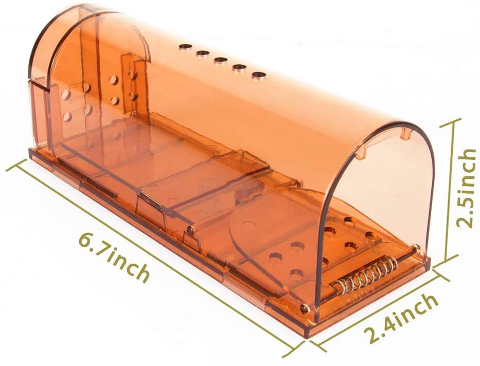 Humane Mouse Traps – 2 Pack – Live Catch and Release – #1 Best Selling Mousetrap