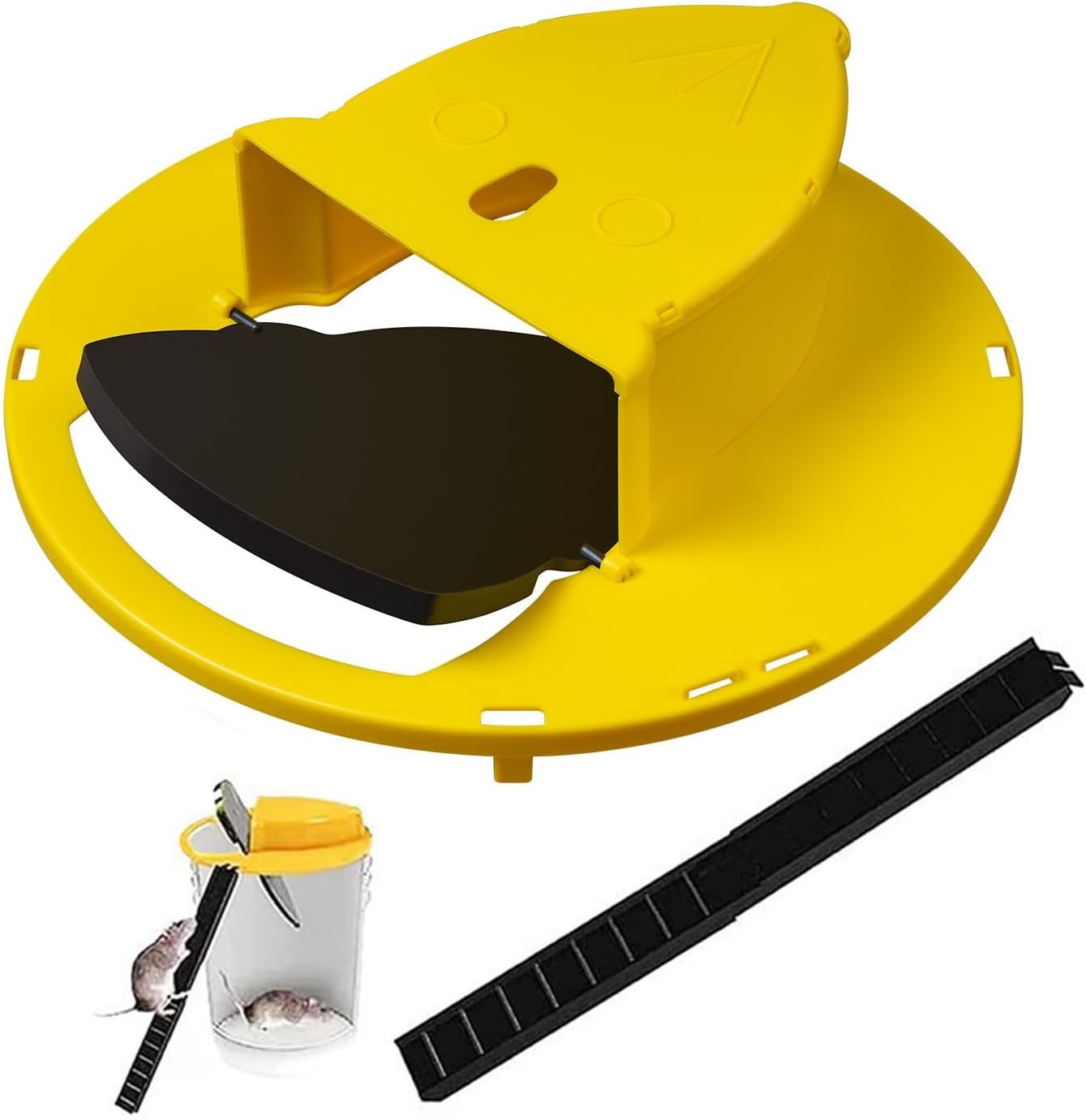 1-4 PCS Bucket Lid Mouse Rat Trap Bucket Mousetrap Catcher US