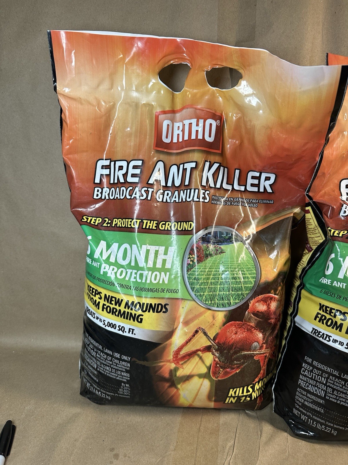 Ortho Fire Ant Killer Broadcast Granules 11.5 lb (2-Pack) Covers 10,000 sq ft