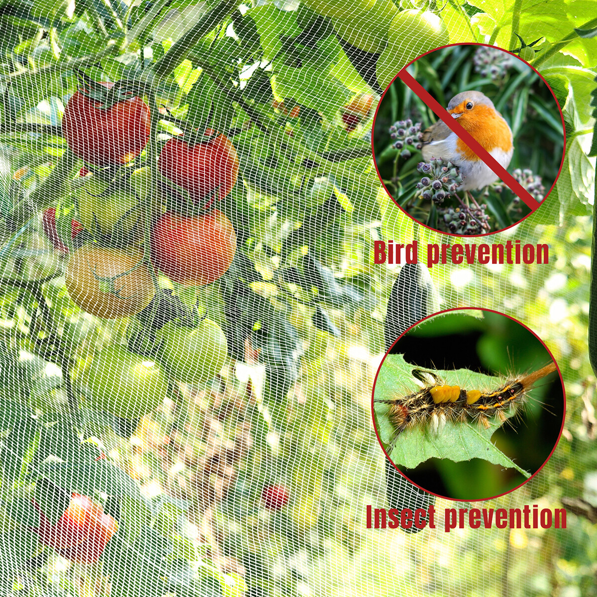 1/2 PCS Mosquito Garden Bug Insect Netting Barrier Bird Net Plant Protect Mesh