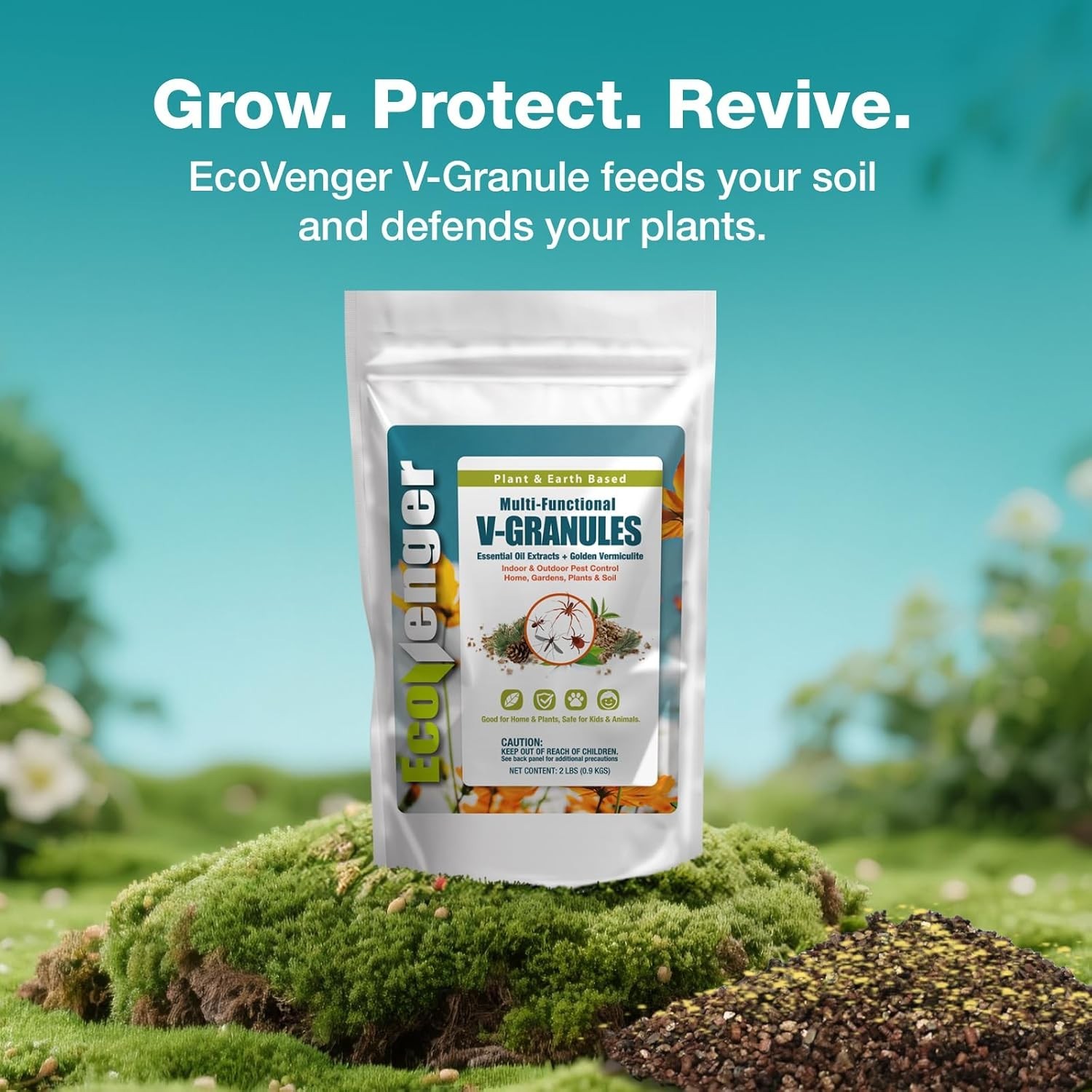 Multi-Purpose V-Granules 2LBS Bag, Horticulture or Household Use for Indoor &…