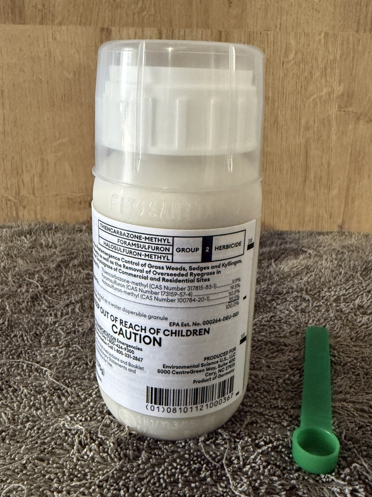 Tribute Total Herbicide bottle (6 oz)