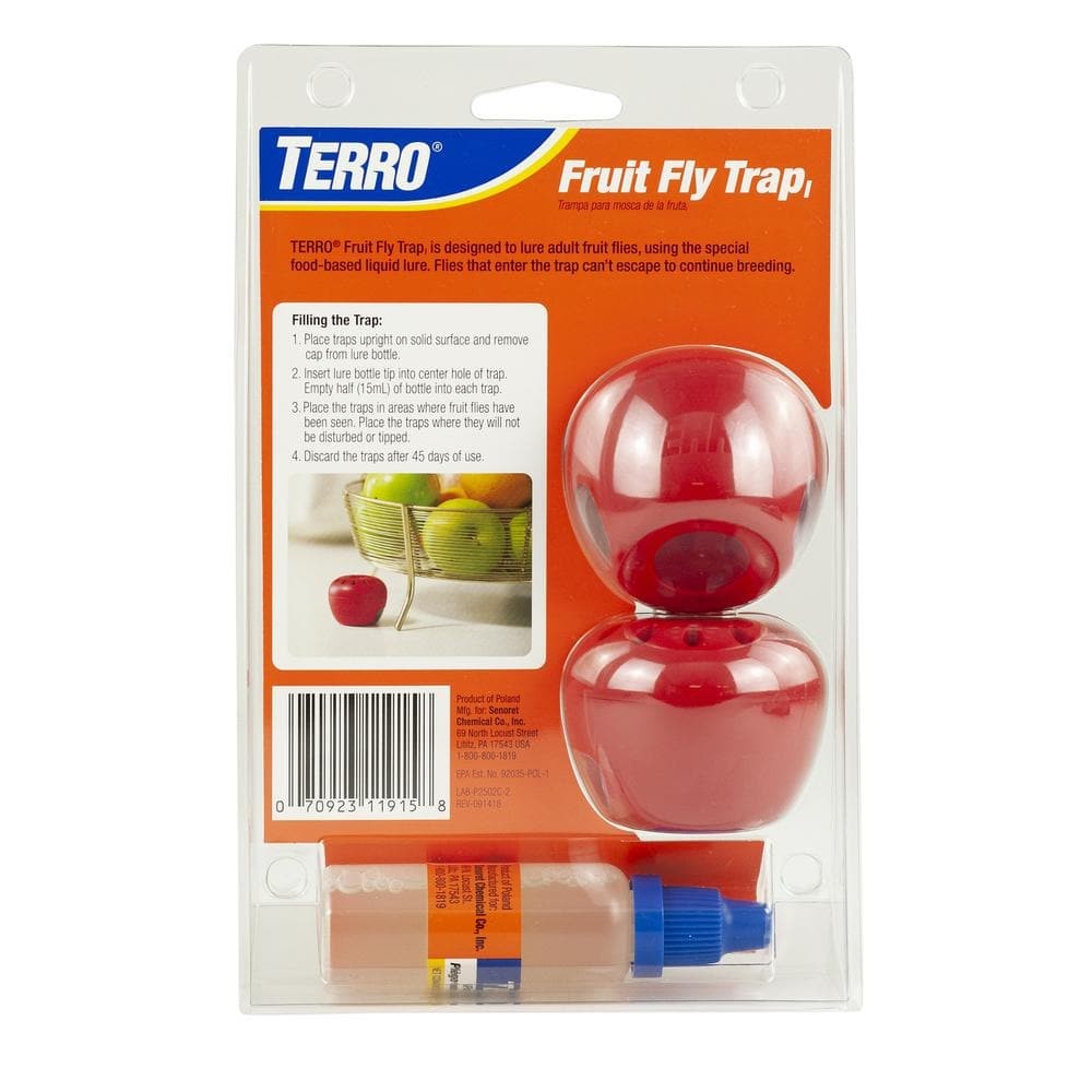 Indoor Fruit Fly Trap (4-Count)
