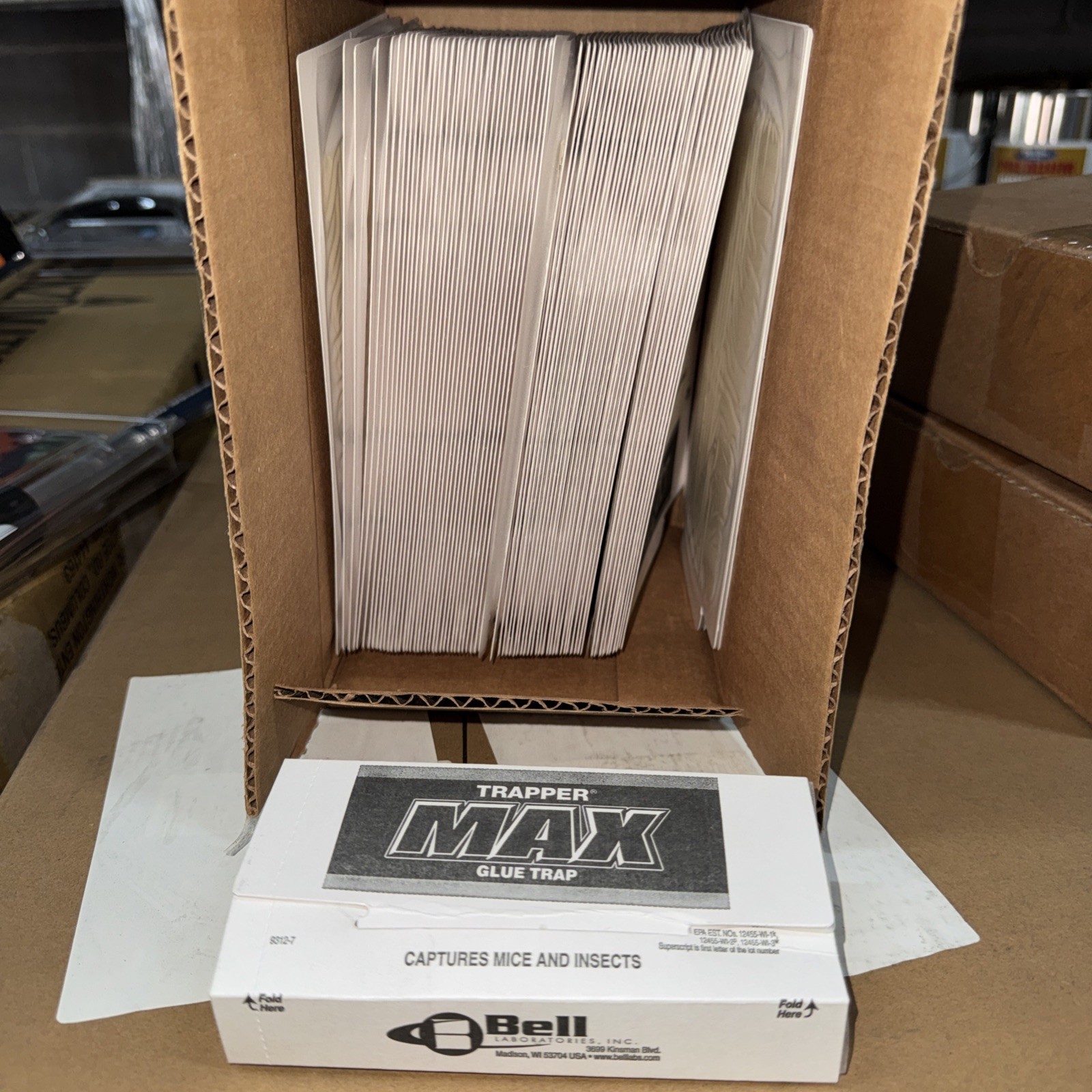 Trapper Max Glue Traps Insect Cockroach Mouse Qty 72 TL2586