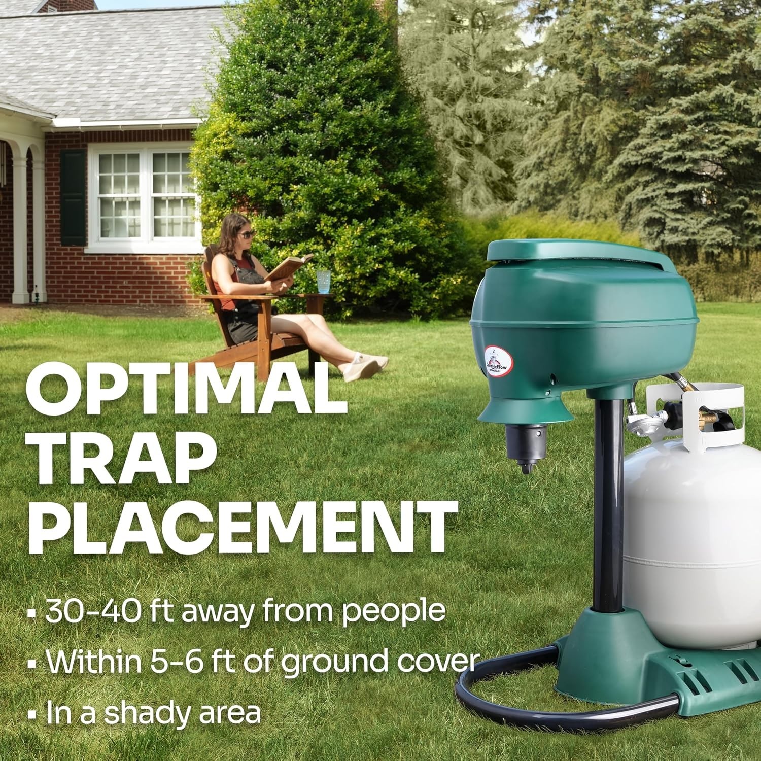 Mosquito Magnet MM4200B Patriot Plus Mosquito and Flying Insect Trap