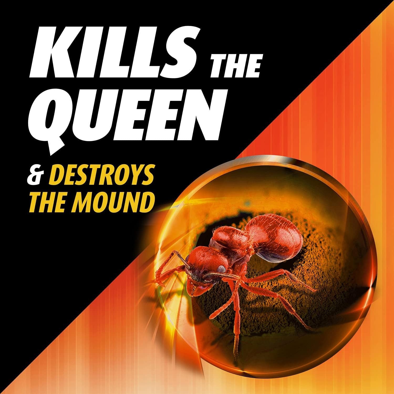 Ortho Orthene Fire Ant Killer1, Kills Queen, Destroys up to 162 Mounds, 12 Oz.