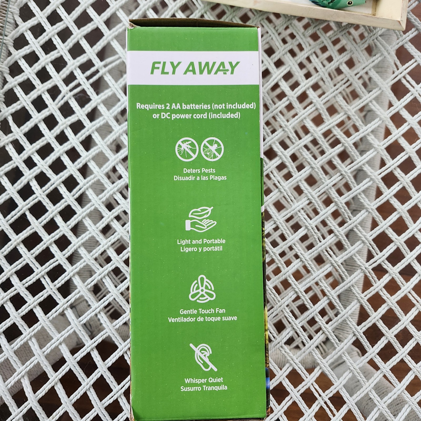 Fly Away – Fly Fan for Camping, Tables Outdoor NEW