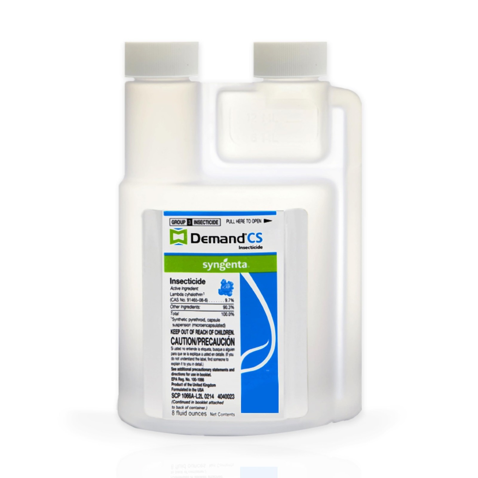 8 oz Demand CS Insecticide Bedbug Roach Fleas Ticks Beetles Pest Insect Control
