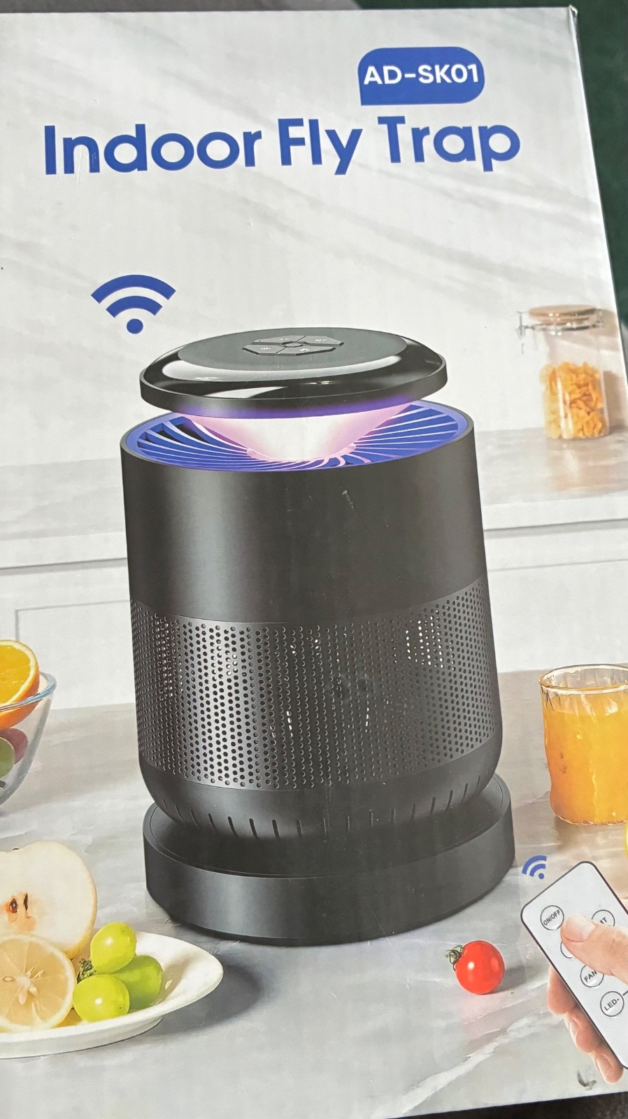 NEW Fruit Fly Trap for Indoors Remote Control, Gnat Traps