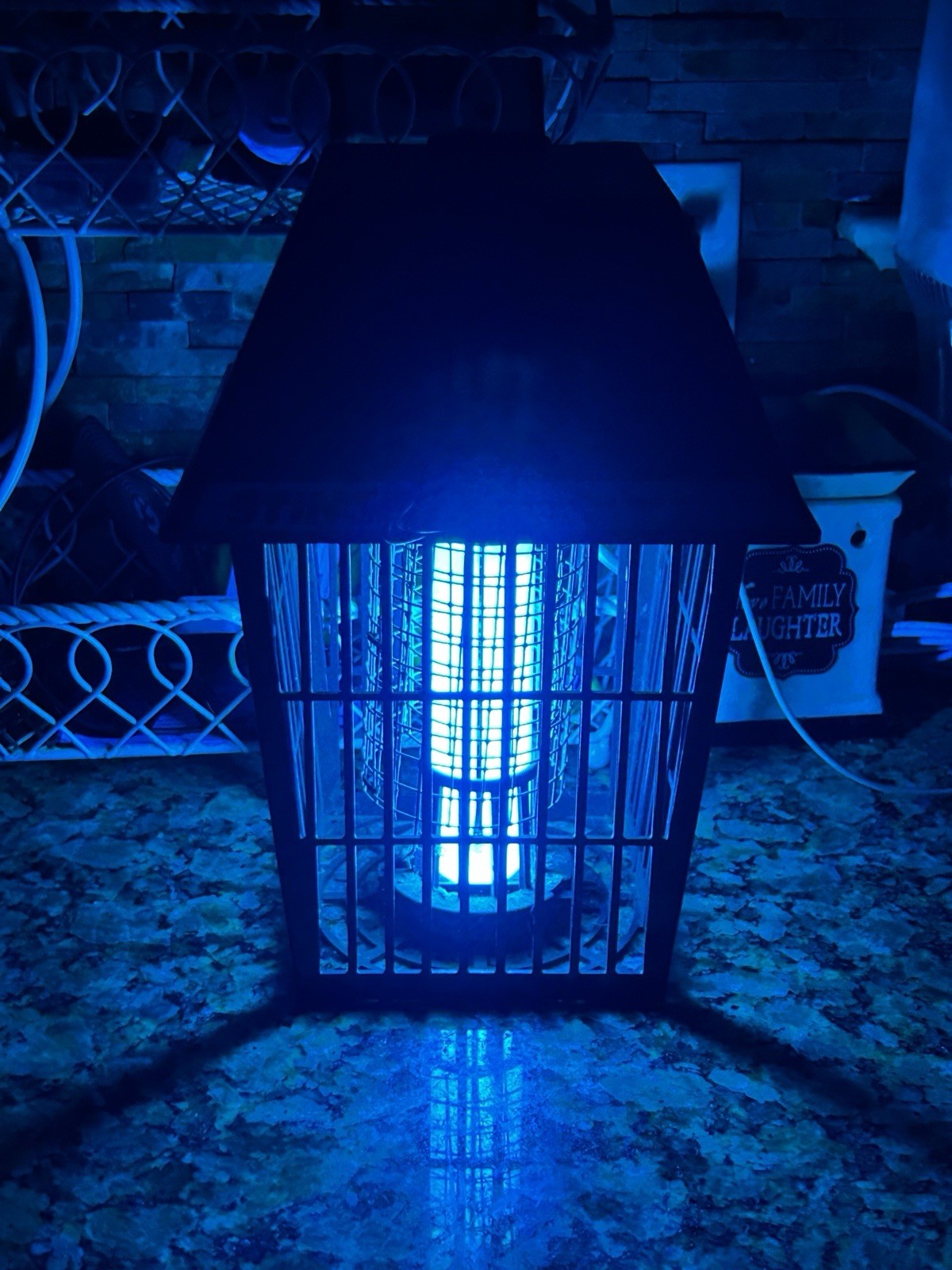 Vintage Stinger Bug Zapper 1/2 Acre High Performance UV15 Insert Lantern Works