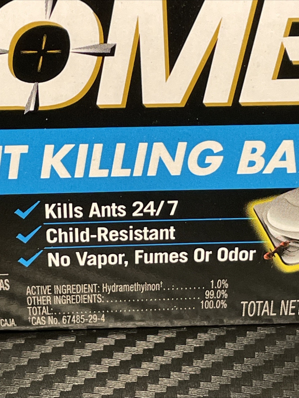 Combat Ant Killing Bait Stations 4 Stations Total Lot Of 2 New
