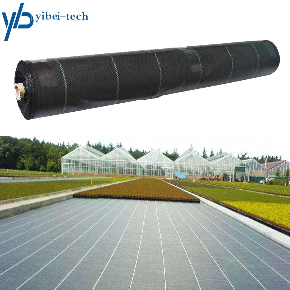 Heavy Duty 6×100FT Weed Barrier Fabric Woven Garden Ground Weed Cover Landscape