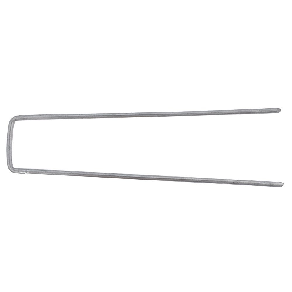 200pcs rust proof galvanized 6in Landscape Sod Staples Weed Barrier Fabric Pins