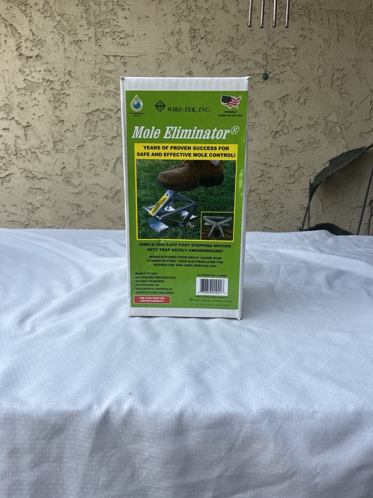 Wire Tek 1001 EasySet Mole Eliminator Trap Yard Lawn Care – – New