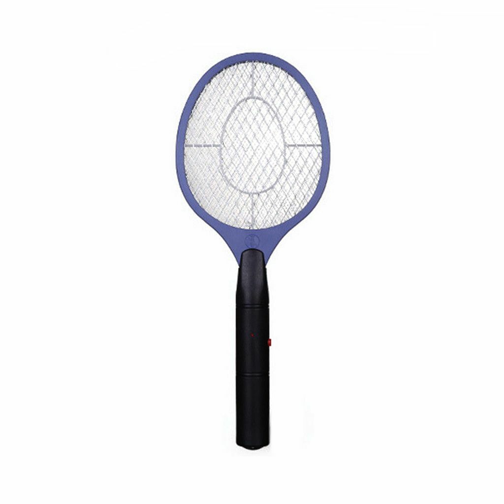 Handheld Electric Mosquito Fly Swatter Zapper Killer Bug Pest Insect Wasp Racket