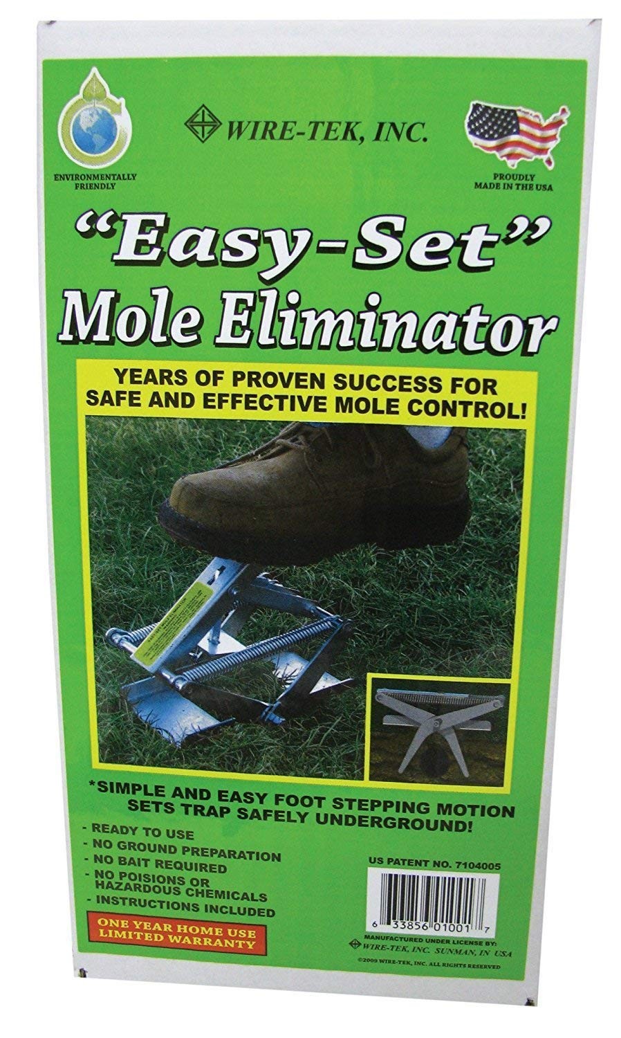 1001 Easyset Mole Eliminator Trap (2 Pack), Mole Traps That Kill Best, Scisso…