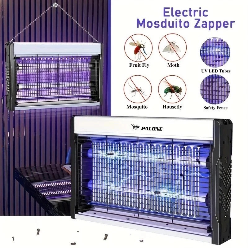 Electric Mosquito Insect Killer Zapper LED Light Fly Bug Trap Pest Control Lamp