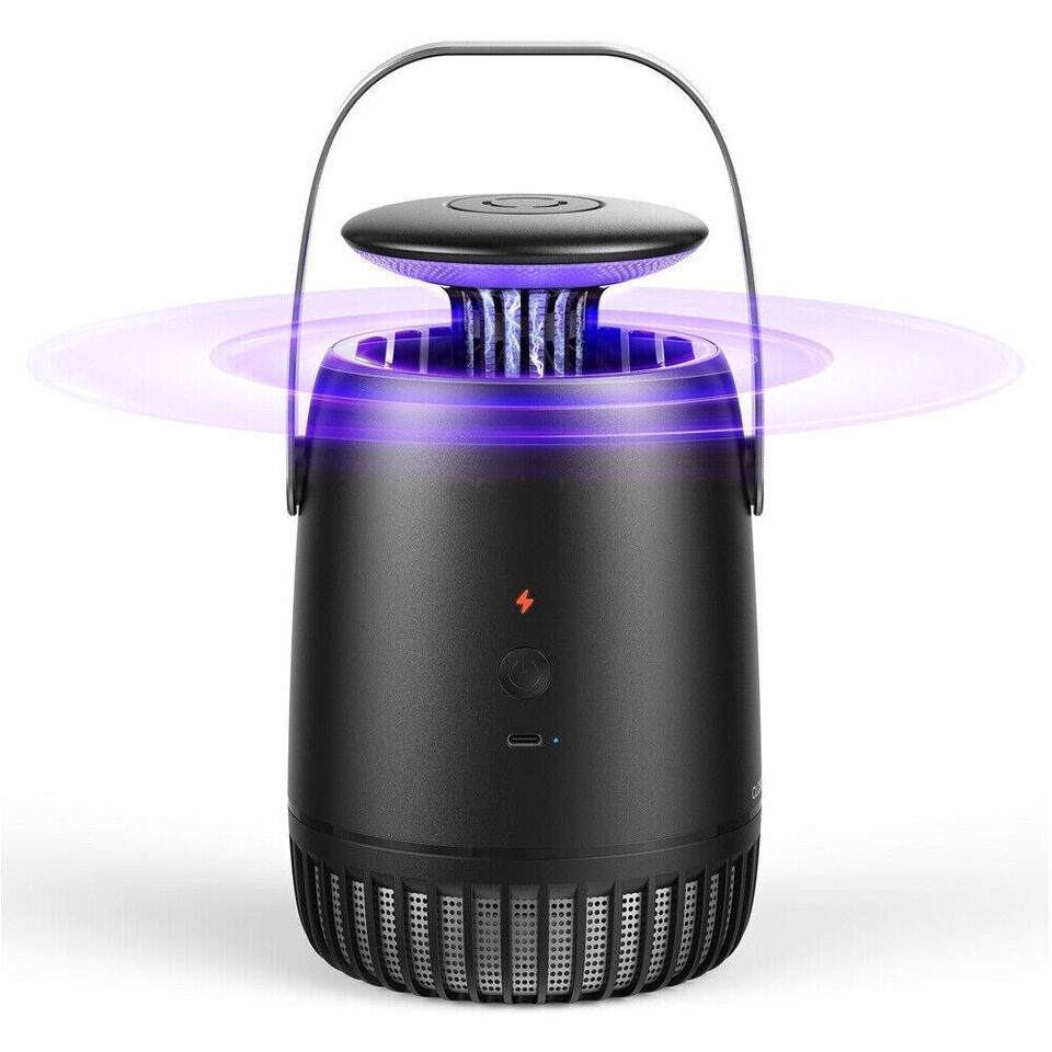 Electric UV Light Insect Trap Mosquito Zapper Fly Gnat Bug Killer Lamp for Patio