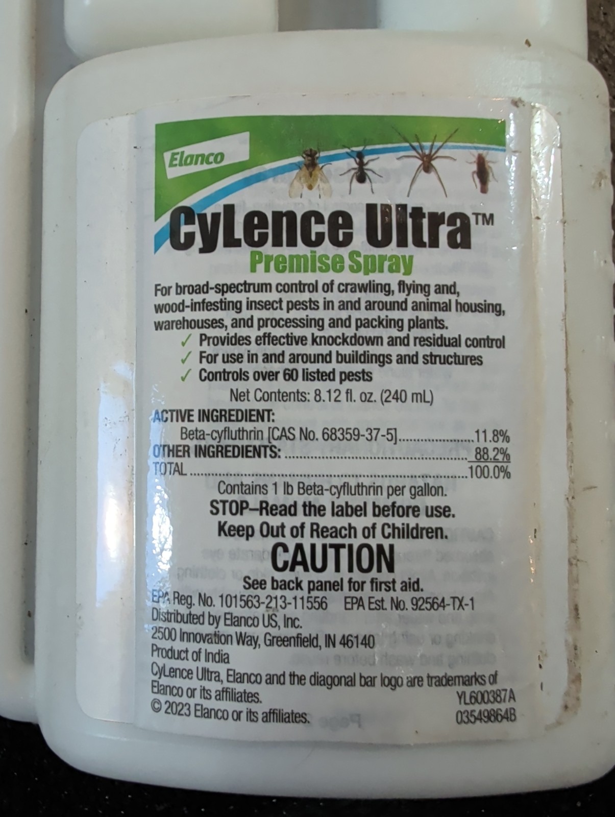 Bayer 076498 Tempo Ultra Premise 240ml Insect Repellent Spray