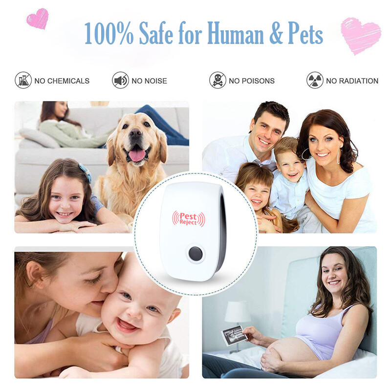 Bulks Ultrasonic Pest Reject Home Control Electronic Repellent Rat Mice Repeller