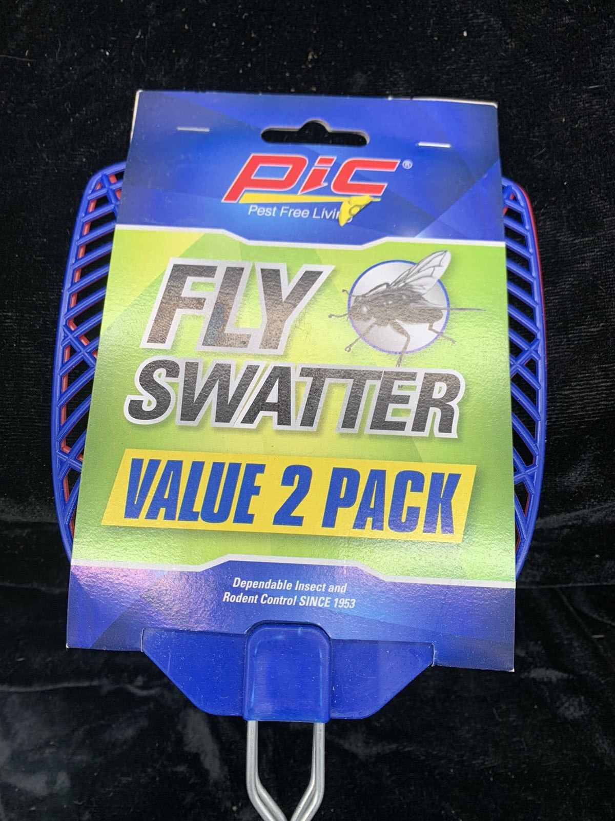 2Pk Pic brand Wire Handle Fly Swatter 21 in long WIRE2PK