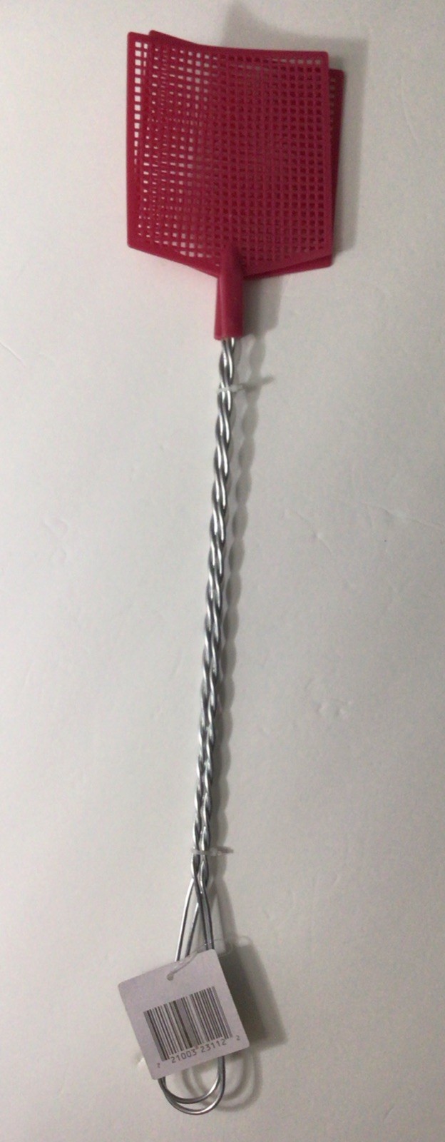 2 PK FLY SWATTER, METAL HANDLE, 4”x 4” FACE, HEAVY DUTY, 4 COLORS