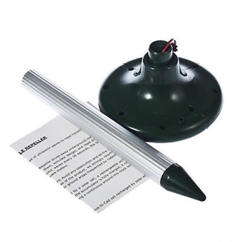 1-PCS Solar Power Ultrasonic Sonic Mouse Mole Pest Rodent Repeller Repellent
