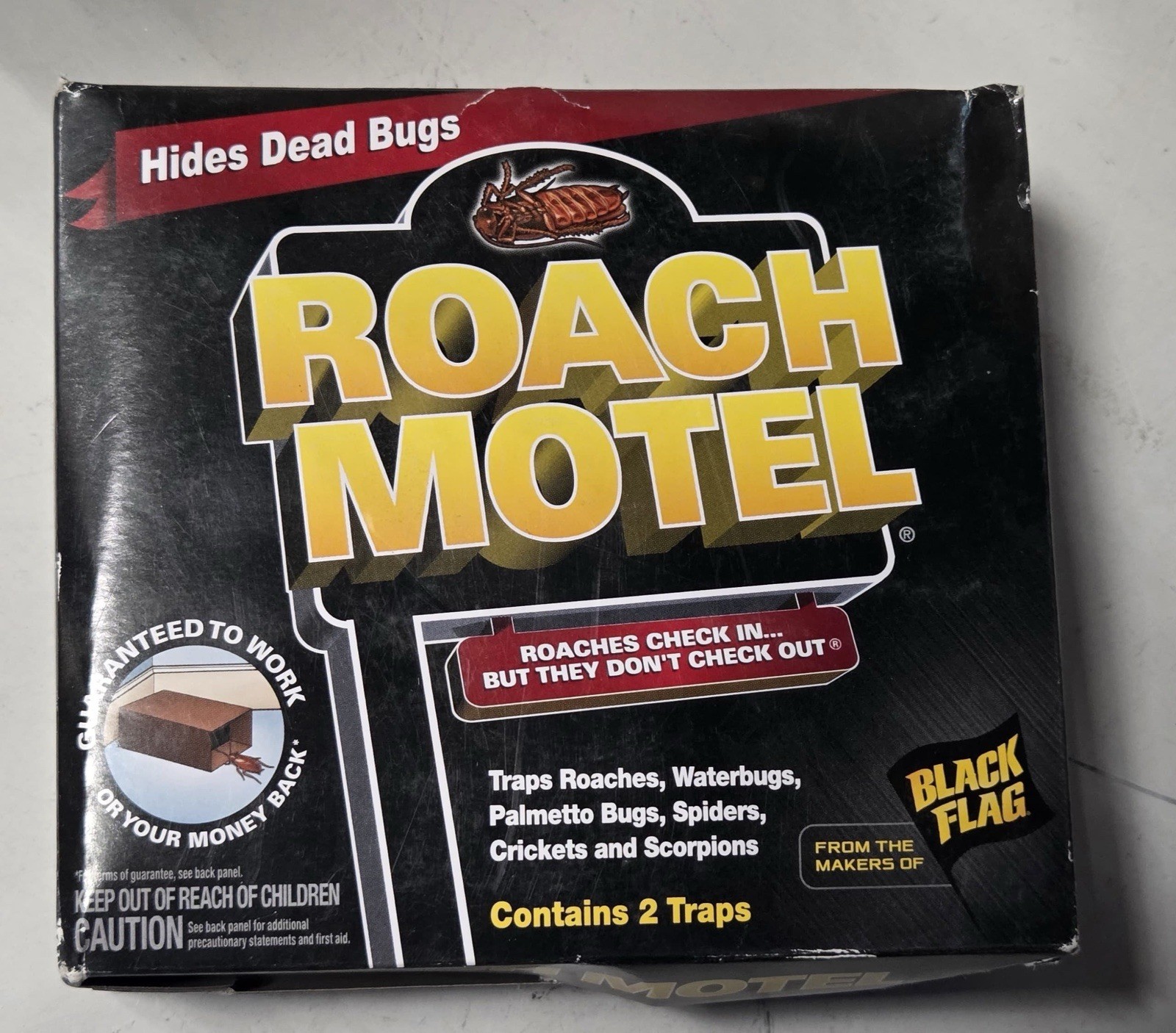 Black Flag Roach Motel 2 Traps-4pk