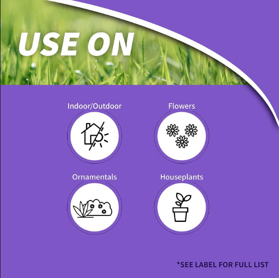 New Bonide Product 951 Systemic House Plant Insect Control 8 Oz.