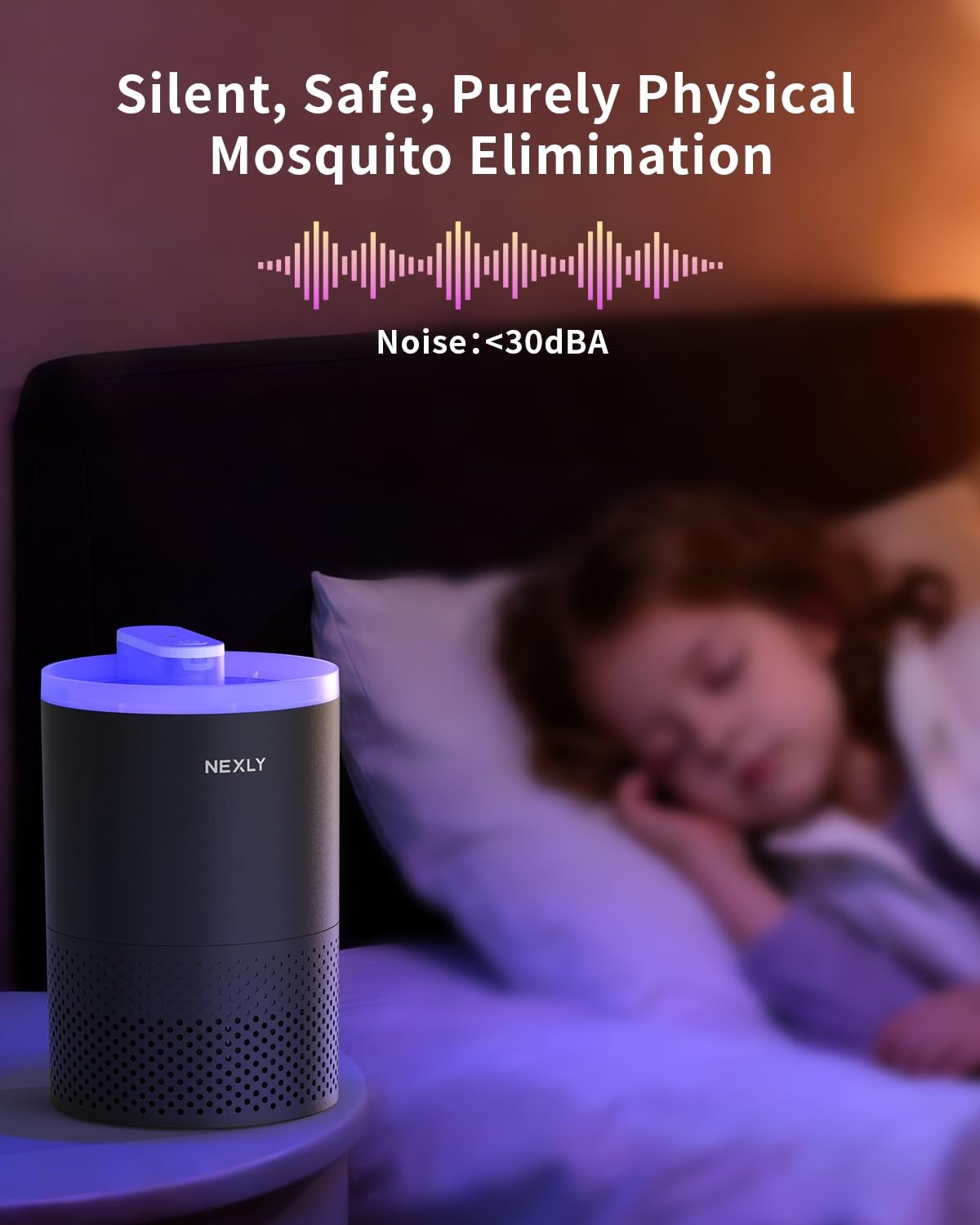 NEXLY MK029 Bug Zapper Trap Indoor in Home Mosquito Zapper Mosquito Killer Fruit