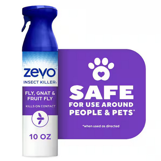 ZEVO 10 oz. Fly, Gnat and Fruit Fly Insect Killer Spray