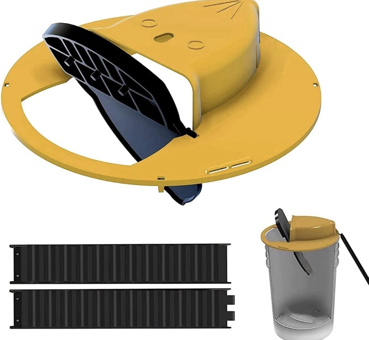 Mouse Rat Trap Flip & Slide Mouse Trap Bucket Catcher Mousetrap Slide Bucket Lid