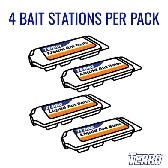 Terro T324B Liquid Ant II Killer Baits – 4 Packs (16 Total Bait Stations)