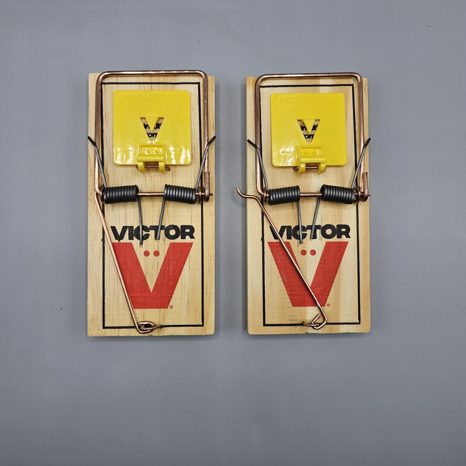 Victor M205 Rat Trap Wooden Traditional Trap Lot Of 2