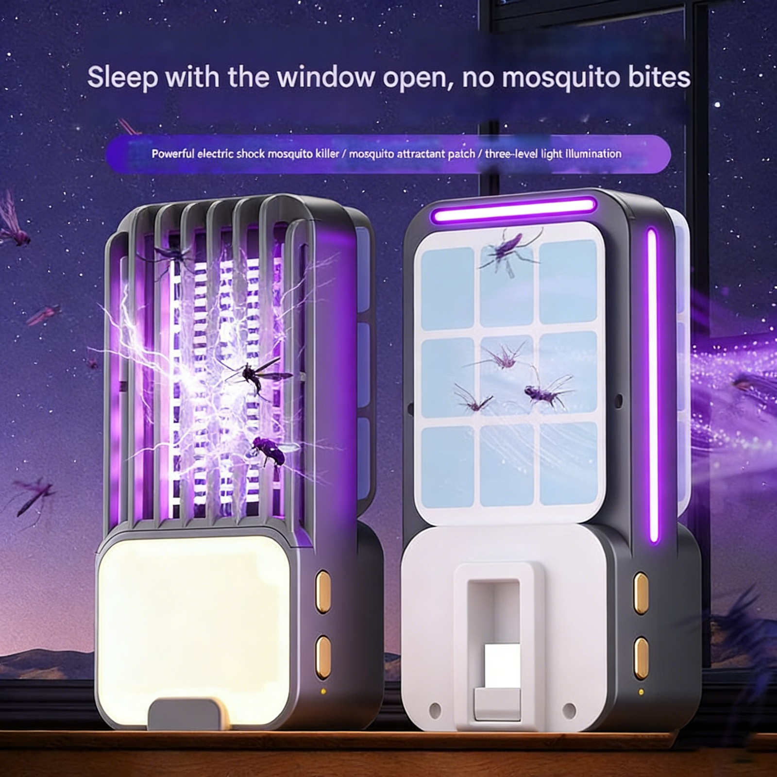 Fruit Fly Gnat Traps for Indoors House Insect Trapper for Flies Gnat Mosquito☒